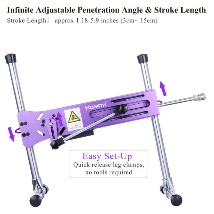 Hismith Purple Premium Sex Machine Remote And App