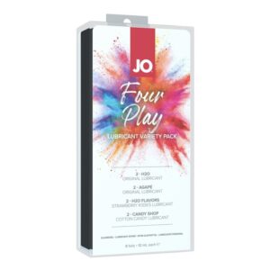 JO Four Play Gift Set 8 x 10ml Foils