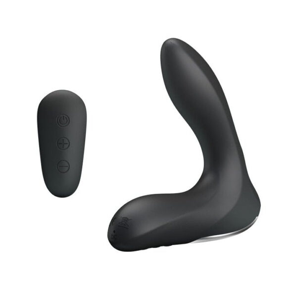 Anal Stimulator "Nasreddin" Inflatable Vibrating Prostate Stimulator - Black