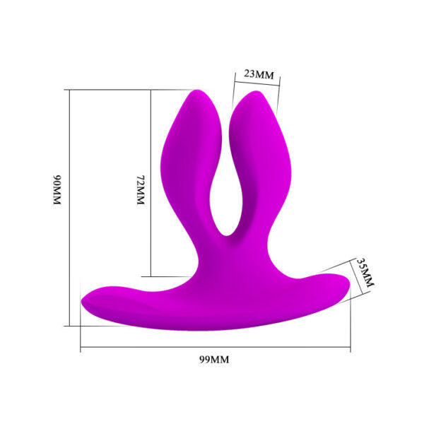 Remote Control Vibrator "Magic Fingers" Purple