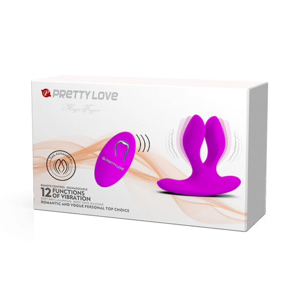 Remote Control Vibrator "Magic Fingers" Purple