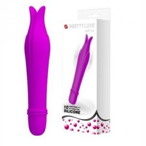 Battery G-Spot Vibrator ''Jeffrey'' Magenta (137mm)