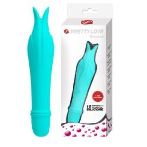 Battery G-Spot Vibrator ''Edward'' Green (137mm)