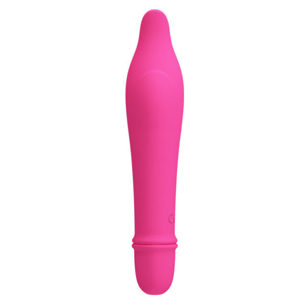 Battery G-Spot Vibrator ''Edward'' Hot Pink (137mm)