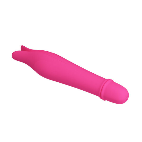 Battery G-Spot Vibrator ''Edward'' Hot Pink (137mm)