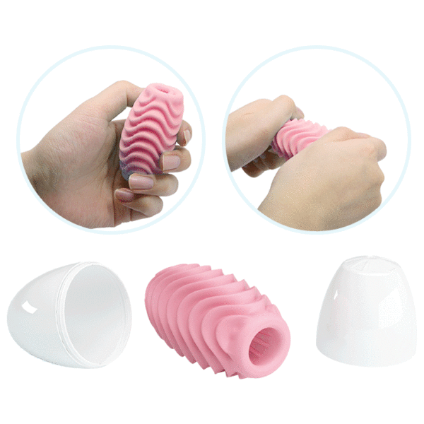 Egg Fantastic Hard Boiled Masturbator - "Passionate" - Pink
