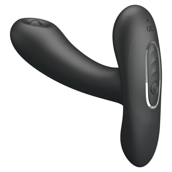 Anal Stimulator ''Remington'' Inflatable Vibrating Prostate Stimulator - Black