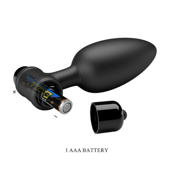 Anal Stimulator ''Vibra Butt PLUG II'' Vibrating Prostate Stimulator - Black