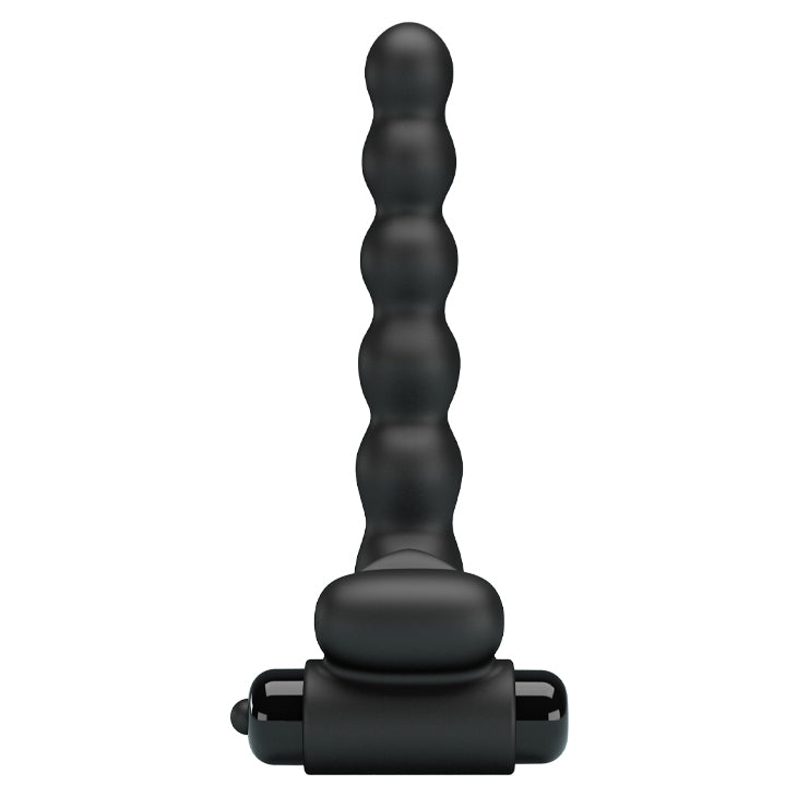 Cock Ring / Clitoral Vibrating ''Hercules Penis Sheath III'' - Black