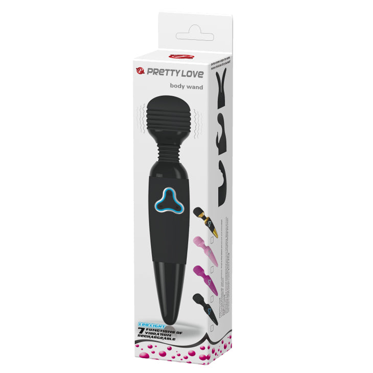 Body Wand Massager Rechargeable "Body Wand"- Black
