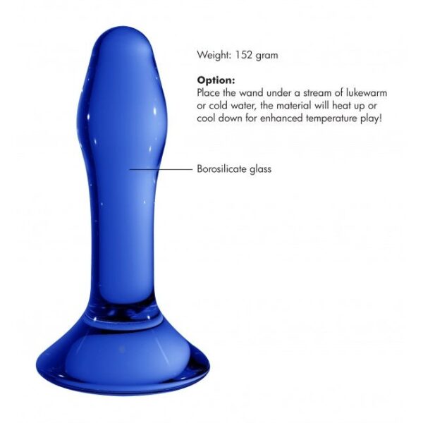 Anal Chrystalino ''Star''- Blue