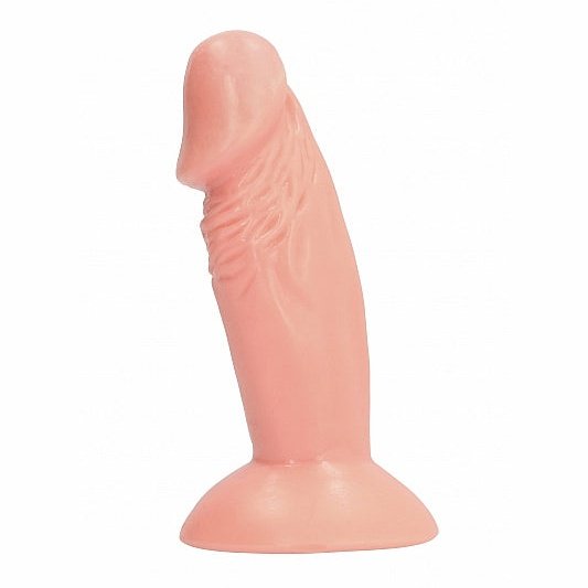 Dildo 4 inch Realistic Dildo - Flesh