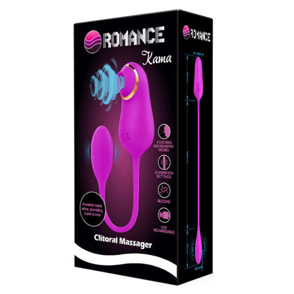 Rechargeable'' Kama'' Suction Vibrator