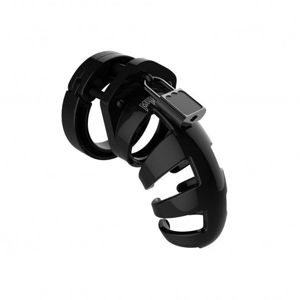 Model 02 - Chastity - 3.5" - Cock Cage - Black