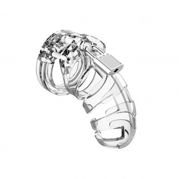 Model 02 - Chastity - 3.5" - Cock Cage - Transparent