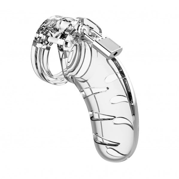 Model 03 - Chastity - 4.5" - Cock Cage - Transparent