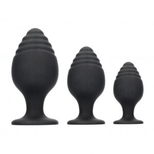 Anal Butt Plug Set - Black