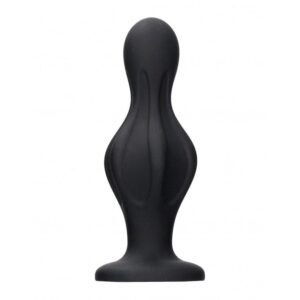 Anal Silicone ''Magic'' Butt Plug - Black