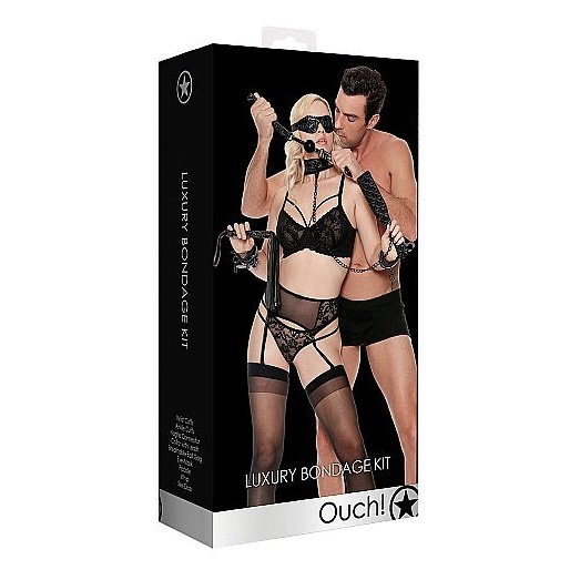 Luxury Bondage Kit - Black