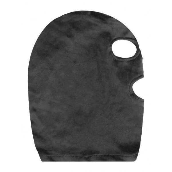 Velvet & Velcro Mask with Eye and Mouth Opening