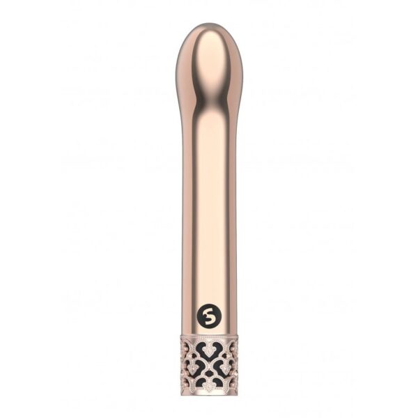 Rechargeable Jewel - Rechargeable ABS Bullet - Rose Gold