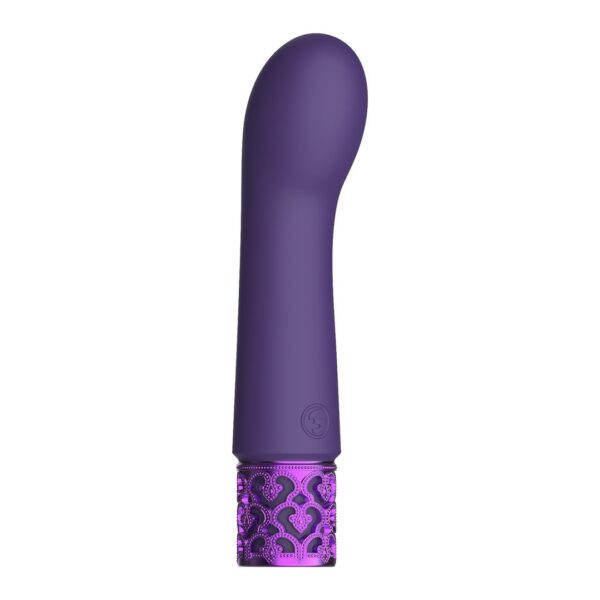 Rechargeable Bijou - Rechargeable Silicone Bullet - Purple
