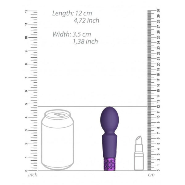 Rechargeable Brilliant - Rechargeable Silicone Bullet - Purple