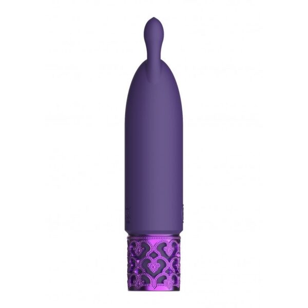 Rechargeable Twinkle - Rechargeable Silicone Bullet - Purple