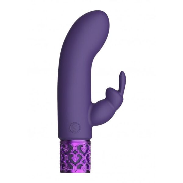 Rechargeable Dazzling - Rechargeable Silicone Bullet - Purple