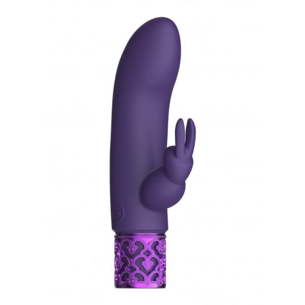 Rechargeable Dazzling - Rechargeable Silicone Bullet - Purple