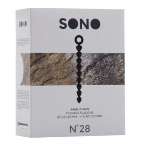 No 28 - Anal Chain - Black
