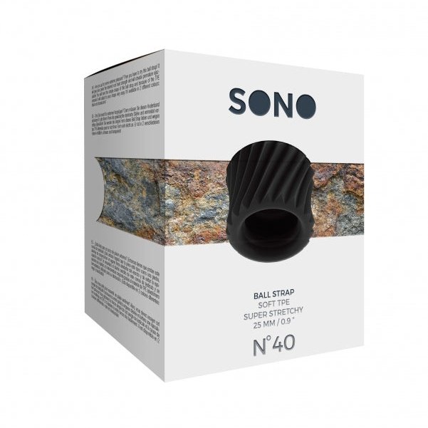 No 40 - Ball Strap - Black