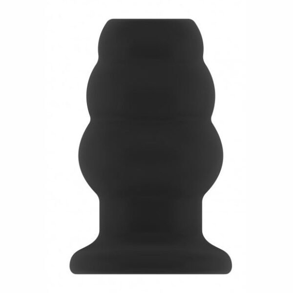 No 51 - Large Hollow Tunnel Butt Plug - 5 Inch - Black