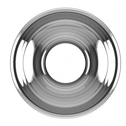 No 51 - Large Hollow Tunnel Butt Plug - 5 Inch - Translucent