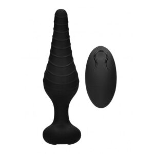No 77 - Remote Controlled Vibrating Anal Plug - Back