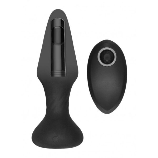 No 81 - Rechargeable Remote Controlled Self Penetrating Butt Plug