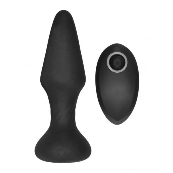 No 81 - Rechargeable Remote Controlled Self Penetrating Butt Plug