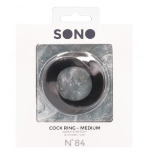No 84 - Cock Ring - Medium - Black