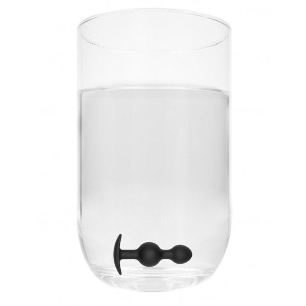 No 90 - Self Penetrating Butt Plug - Black