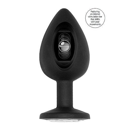 No 91 - Self Penetrating Butt Plug - Black