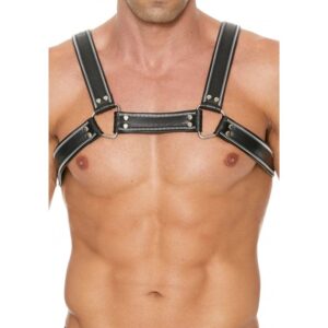 Harness Z Series Chest Bulldog - Black/Black - L/XL