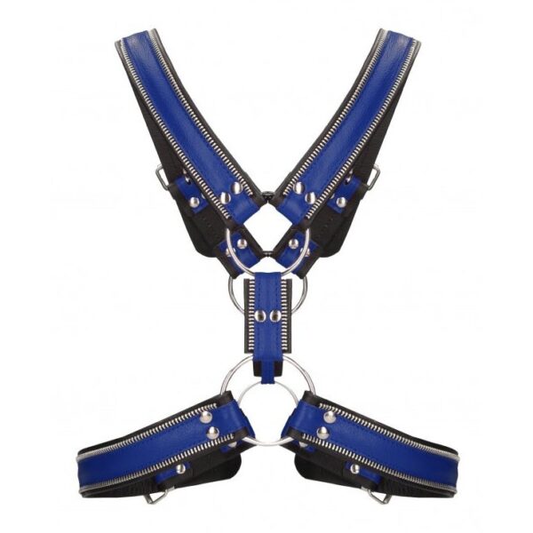 Harness Z Series Scottish - Black/Blue - S/M