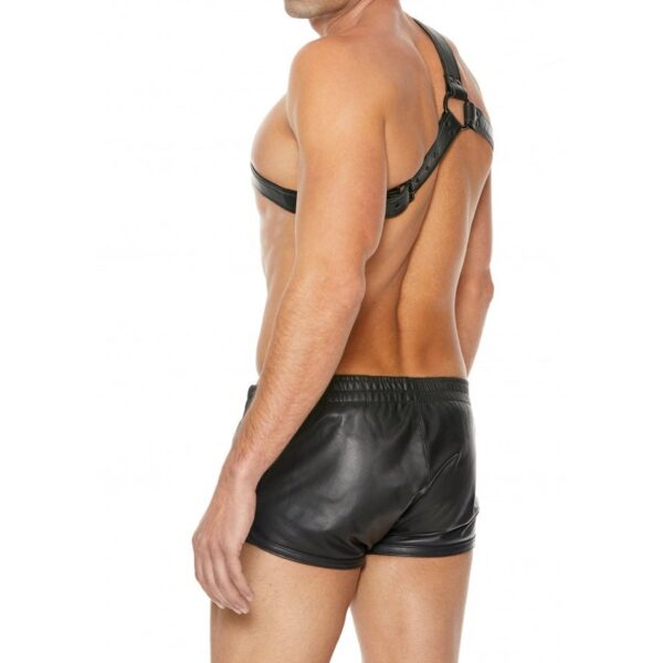 Harness Gladiator Leather - Black/Black