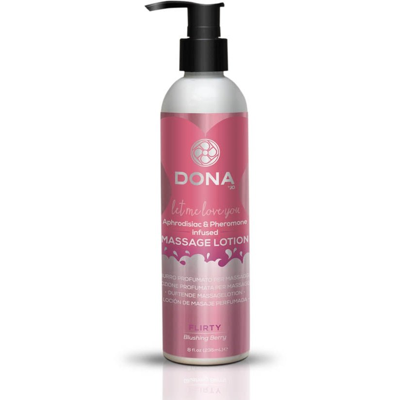 DONA - Massage Lotion- Flirty Aroma: Blushing Berry 125ml