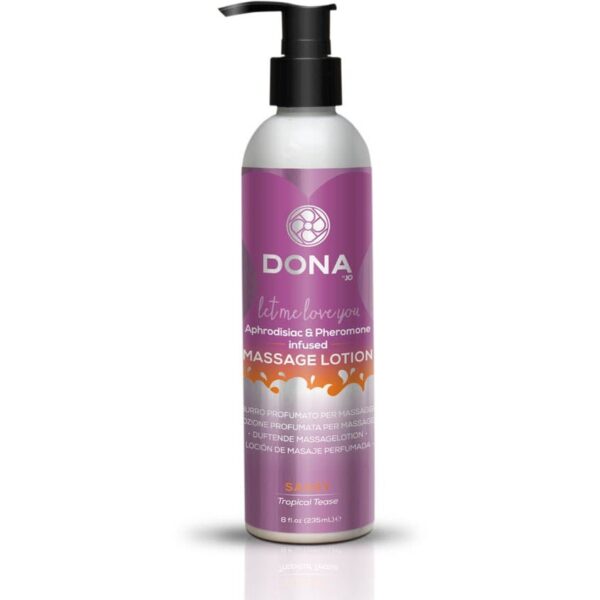 DONA - Massage Lotion Sassy Aroma: Tropical Tease 125ml