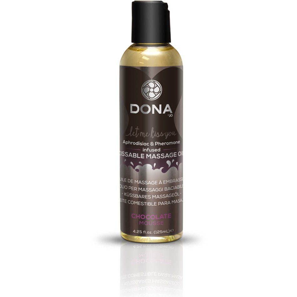 DONA Kissable Massage Oil - Chocolate Mousse 125ml