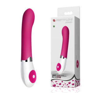 Battery Crown Jewel Dark Pink Vibrator "Daniel" (195mm)