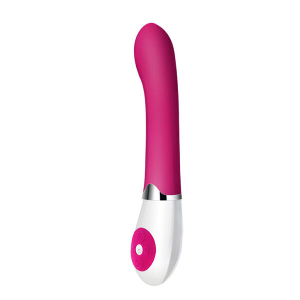 Battery Crown Jewel Dark Pink Vibrator "Daniel" (195mm)
