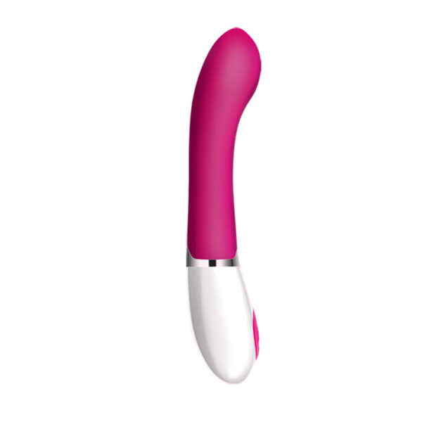 Battery Crown Jewel Dark Pink Vibrator "Daniel" (195mm)