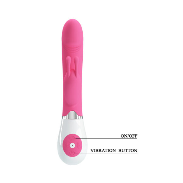 Battery Crown Jewel Pulse Vibrator "Gene" 205mm